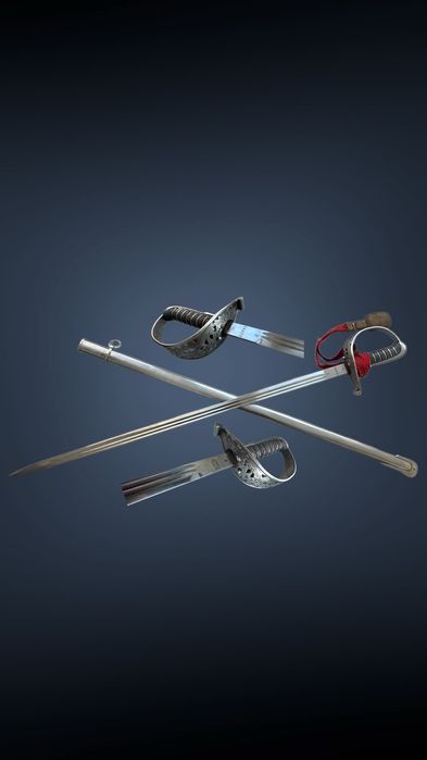 Антикварна зброя шабля кортик шашка тесак кинжал шпага палаш сабля меч