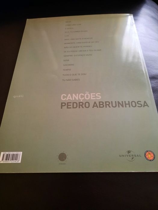 Canções  Pedro Abrunhosa