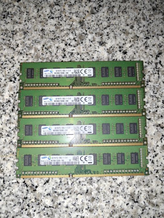 RAM Samsung 4GB DDR3 1600MHz PC3-12800U Desktop