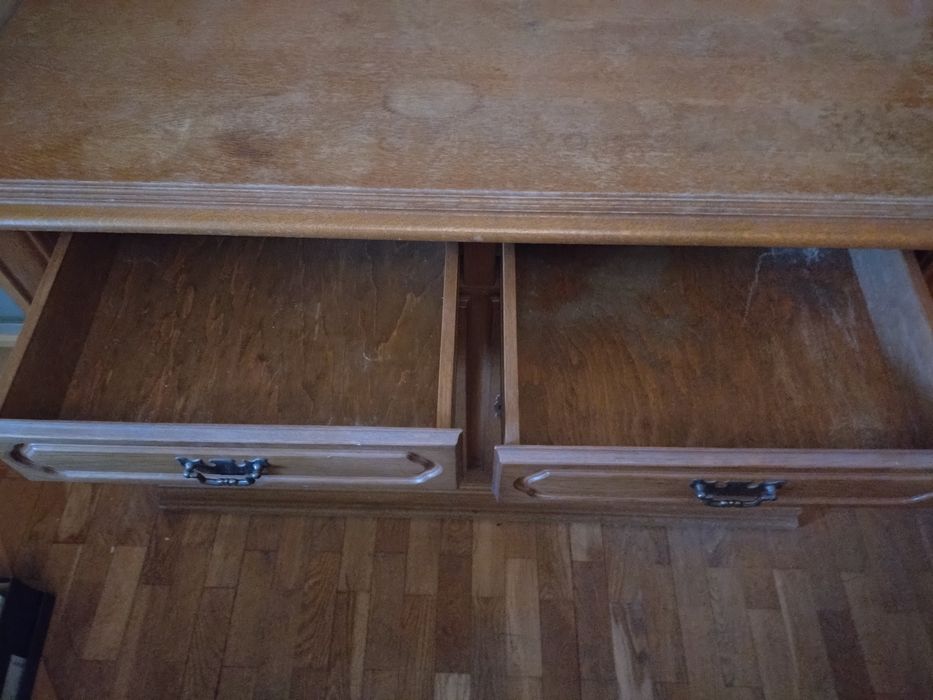 Komoda rustykalna 121x82x46cm retro prl