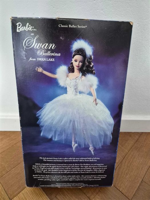 Barbie lalka kolekcjonerska Swan Lake ballerina