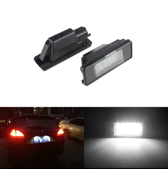 Led Підсвітка номера Citroen C3 C4 C5 Renault Peugeot 306 308 Duster