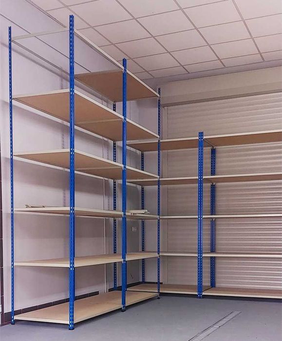 Regał półkowy metalowy UNIWERSALNEGO PRZEZNACZENIA Mocny i Trwały