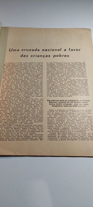 Relatório da Colónia Balnear Infantil de O Século (1940)