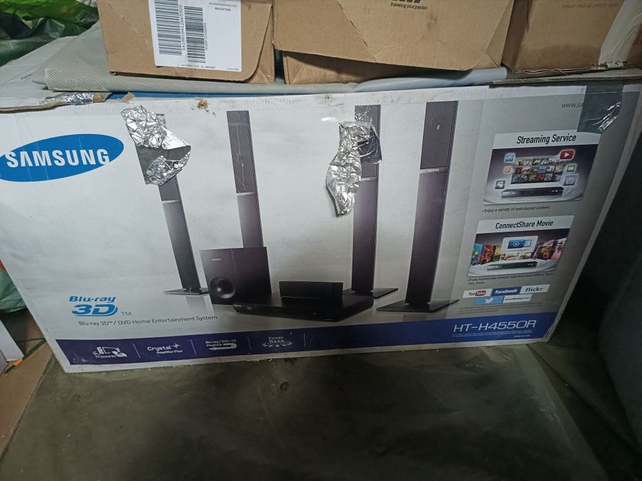 Sistema de som e BLU Rey