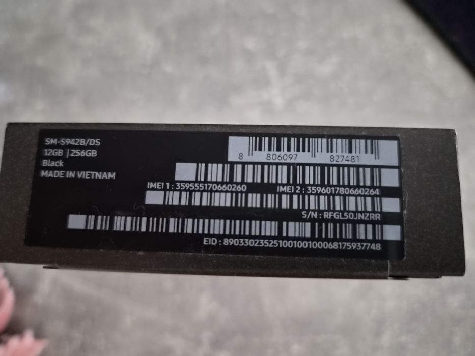 Samsung galaxy s26, 12/256gb, black