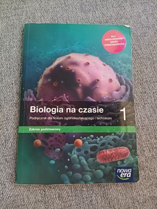 Sprzedam książkę Nowa era biologia na czasie cz.1 z.podstawowy