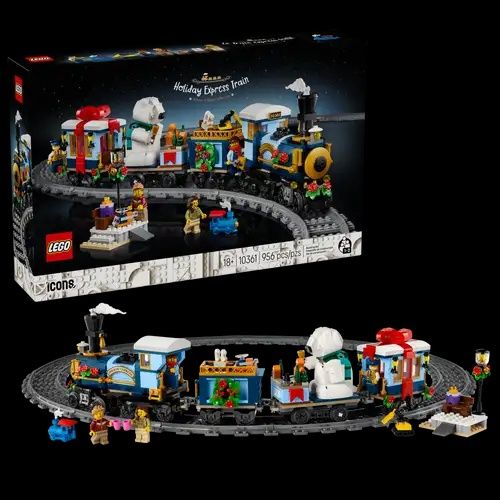 Vendo set Lego comboio natal nunca usado