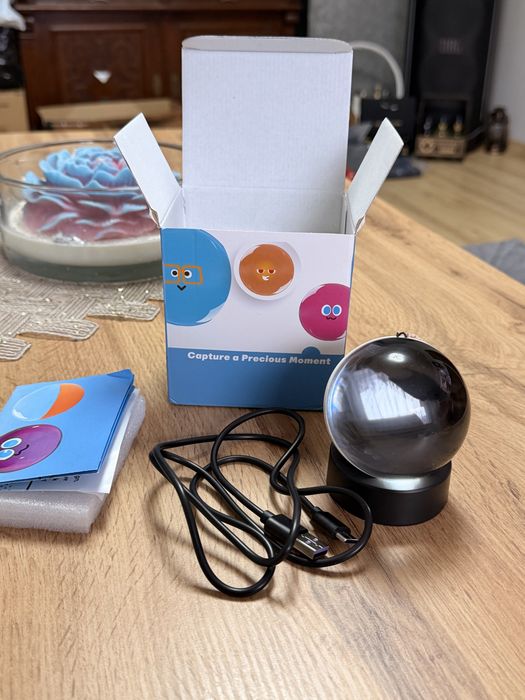 Lampa LED kula 3D hologram jaki chcesz USB projektor