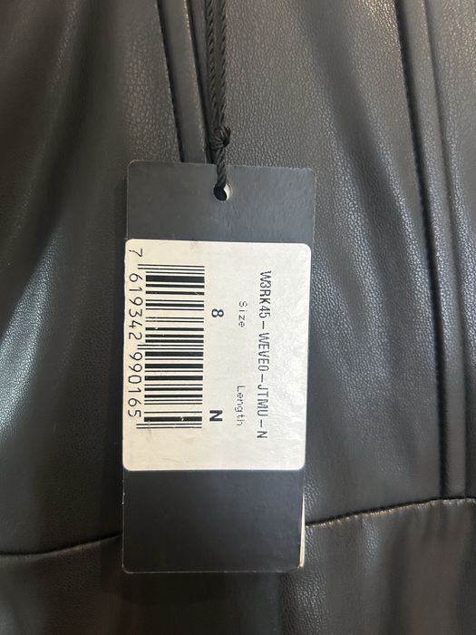 Vestido GUESS couro/ecopele