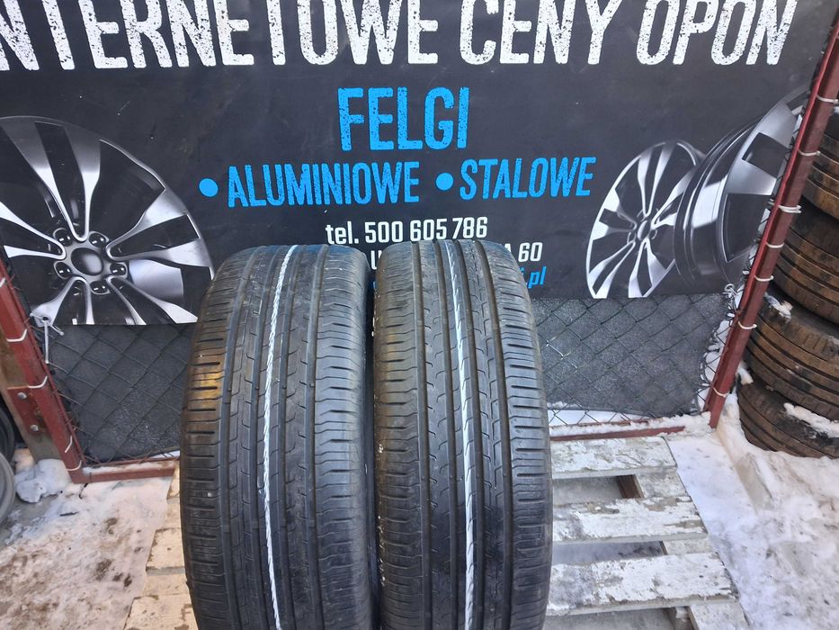 2x używane opony letnie 235/55 r18 Continental 24r Gwarancja Montaż