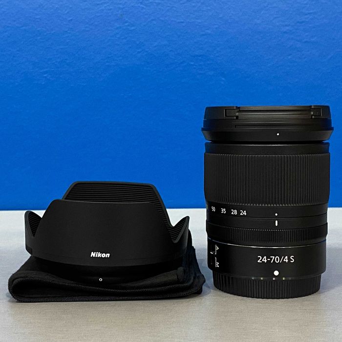 Nikon Nikkor Z 24-70mm f/4 S (NOVA - 3 ANOS DE GARANTIA)