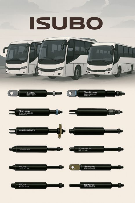 Амортизатор сиденья 01.5.0056 Vogel 600N/800N Neoplan Sprinter