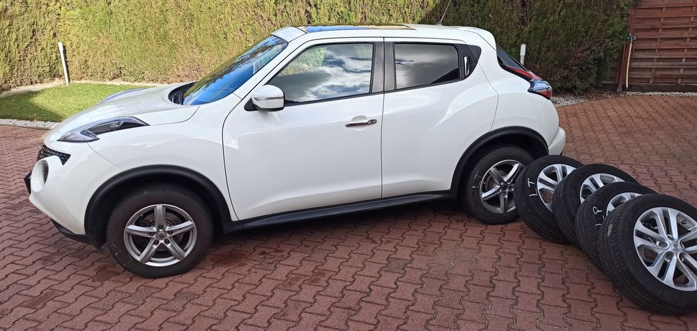 Nissan Juke 2015 r. zarejestrowany bezwypadkowy benzyna