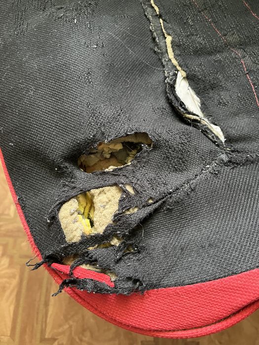 Крісло Special4You Riko Black/Red (E5234)