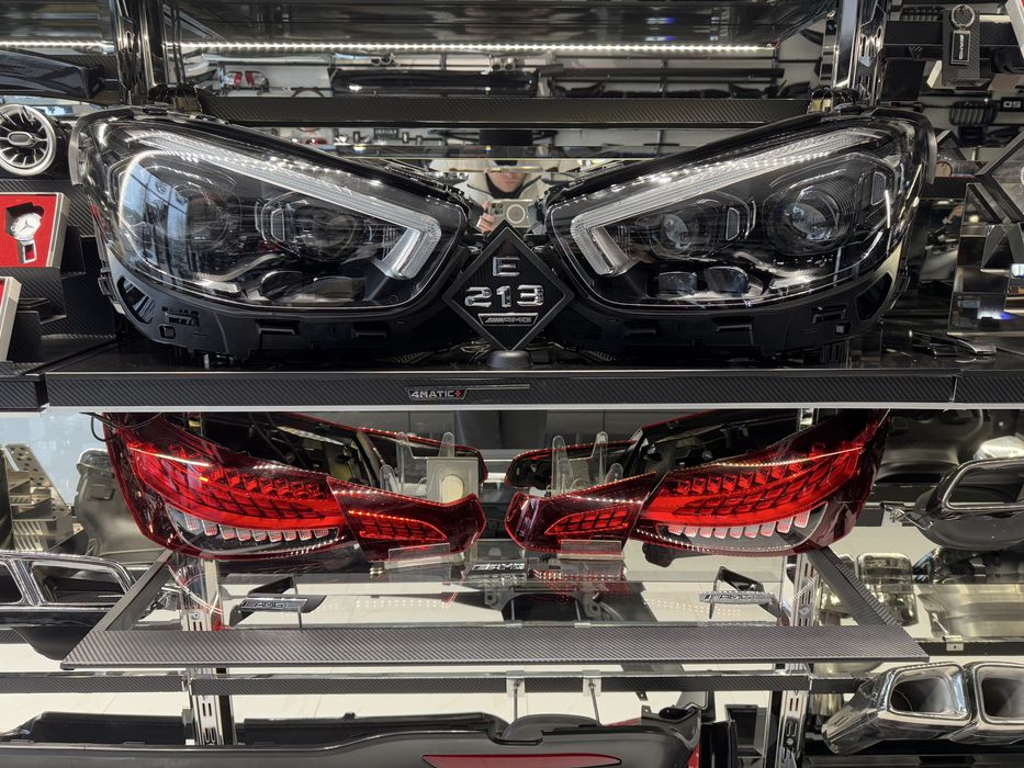 Обвес, рестайлинг E63 AMG 2021+ для Mercedes E-Class W213 2016-2020 г.