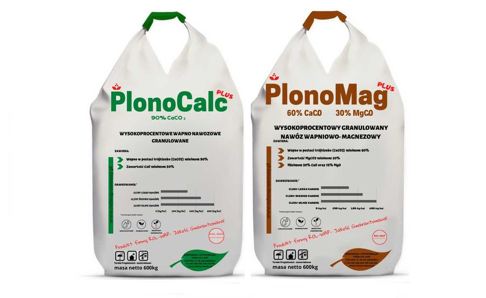 Wapno Granulowane Magnezowe Kredowe Węglanowe Kreda PRODUCENT