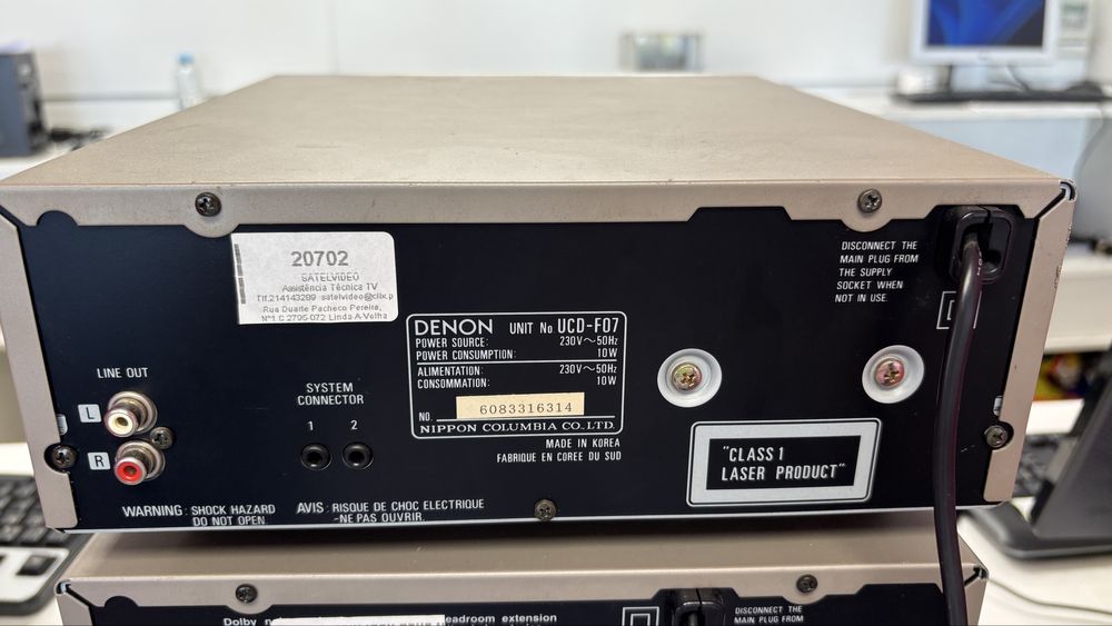 Aparelhos / modulos da Denon