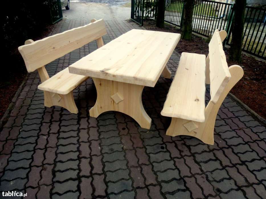 Meble ogrodowe,drewniane do lokalu baru restauracji