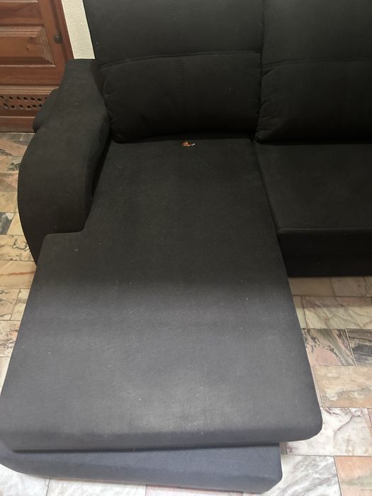 Sofa usado com long chase