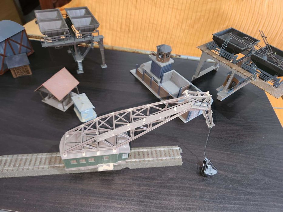 Terminal de carvão á escala de 1/87, para Modelismo