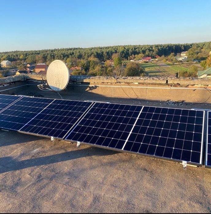 Встановлення сонячних панелей під ключ
