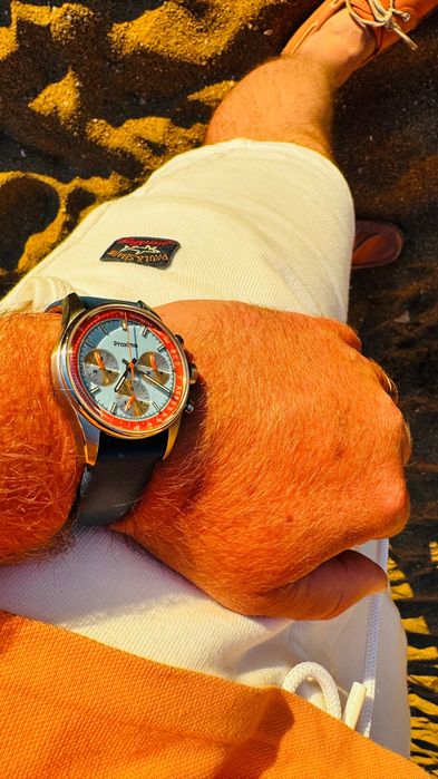 Zegarek mechaniczny chonograf „GULF”