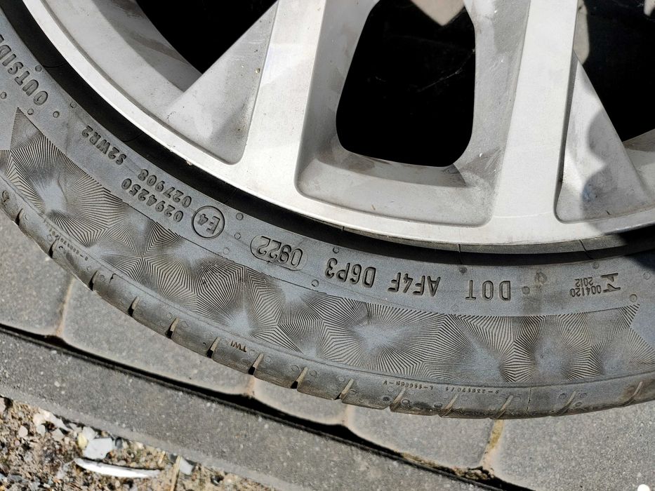 Felga felgi aluminiowa VW 18 Continental 225/45 xl 5x112