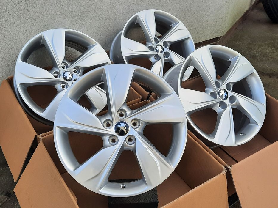 Alufelgi 18 PSA 5x108 PEUGEOT 3008, 407, 508, 5008, 605, 607 SILVER #5