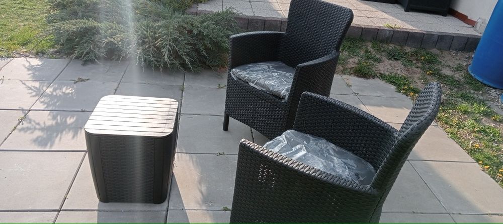 Meble ogrodowe NOWE Zestaw z poduszkami