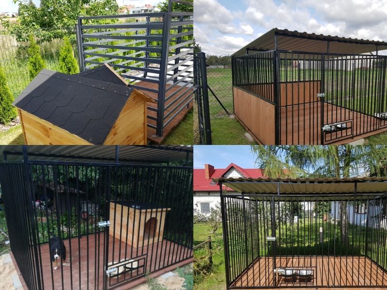 Kojec klatka zagroda box buda dla psa każdy wymiar. Montaż Gratis