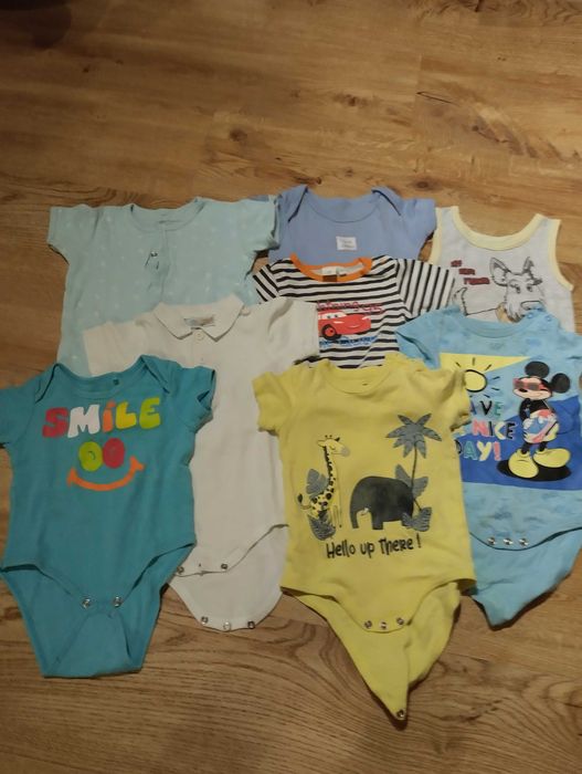 Ubranka dla chłopca rozmiar 80cm