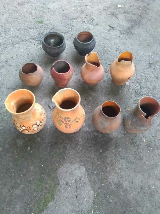 Глечик макітра вазон глек горнятко кувшин Глиняний Посуд Ціна за штуку