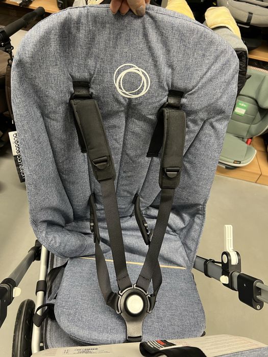 Новий візочок 2в1 Bugaboo Cameleon3 Blue Melange (синій меланж)