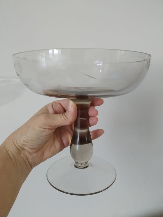 Стекло, блюдо, фруктовница, конфетница