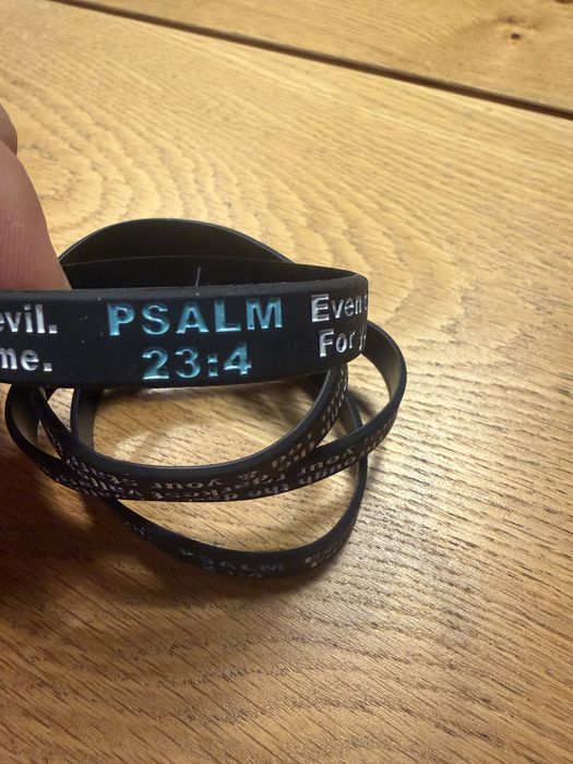 Pan jest moim Pasterzem  Psalm 23 Dawidowy opaska, bransoleta