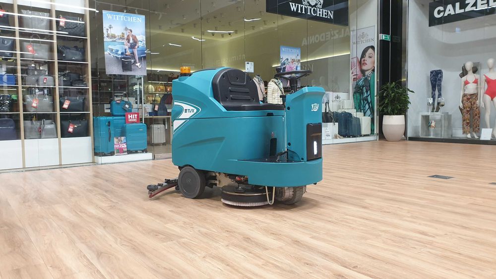Szorowarka TVX Cleaning T150/85 Bateria LITOWA 5lat gwarancji