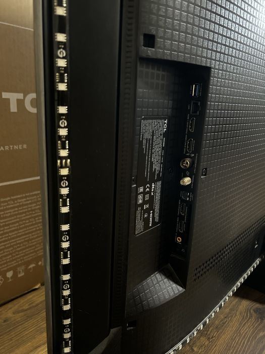 Крутой 4к телевизор TCL 55” Mini LED Qled + Govee Ambilight T2 | Комплект | Дёшево