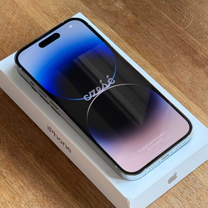 iPhone 14 Pro 128 GB Biały - bateria 100%, w pełni sprawny