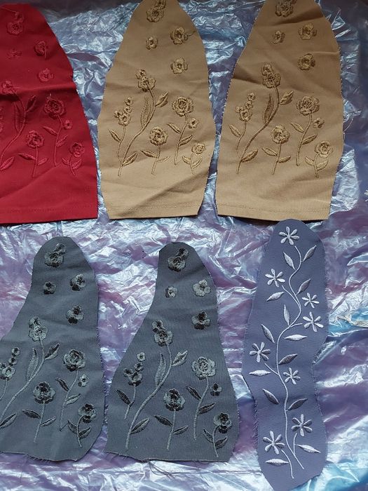 hafty 9 sztuk i tasiemki