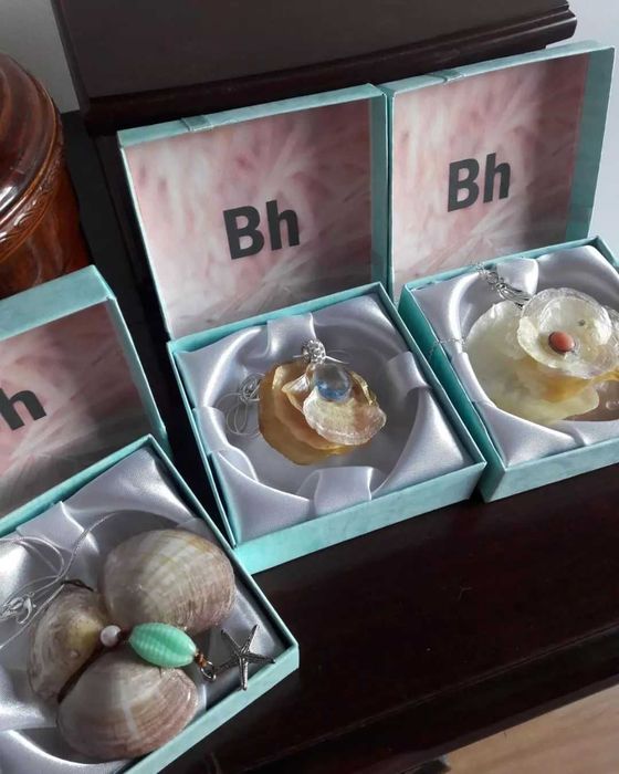 Simplesmente no Fundo - Jóia artesanal de concha do mar