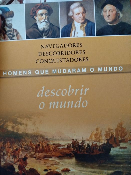 6 livros "Homens que mudaram o mundo '