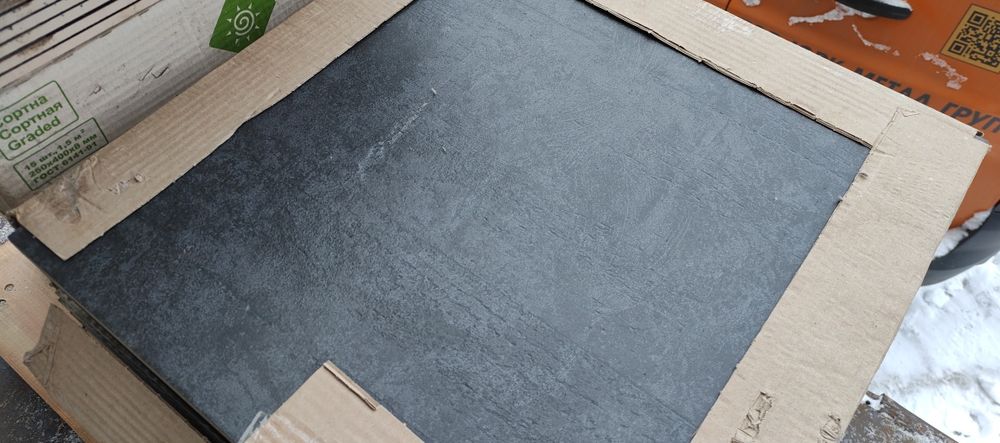 Плитка керамічна Zeus cemento nero керамограніт