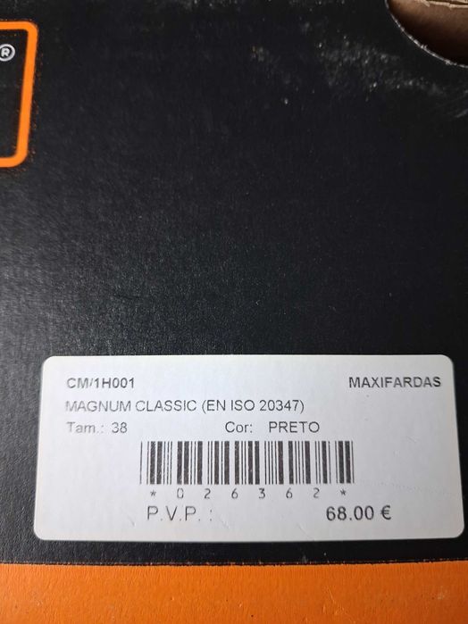 Botas magnum classic (en iso 20347)