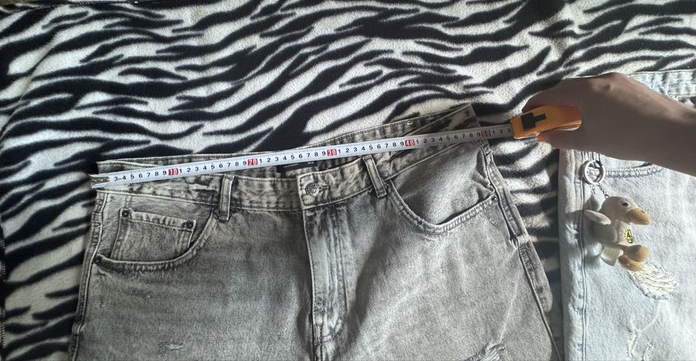 Шорти pull&bear розмір 46 2шт сірі,сині levis29