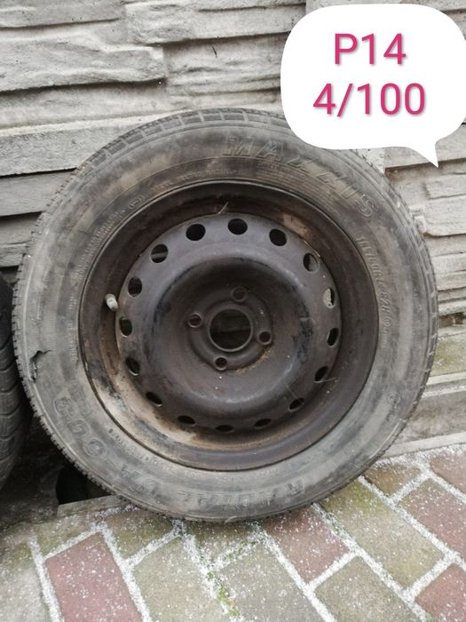 Летняя резина 195 60 р14 185 60 р14 запаски 4/100 4/98 таврия славута