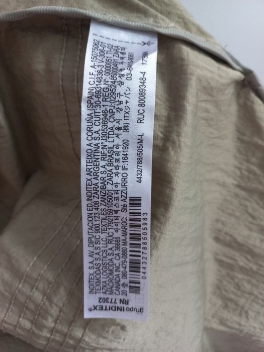 Zara płaszcz parka kaptur M L XL uniwersalny nowa