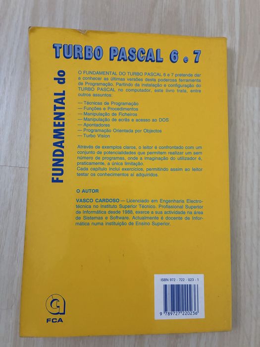 Livro Fundamental do Turbo Pascal 6 e 7