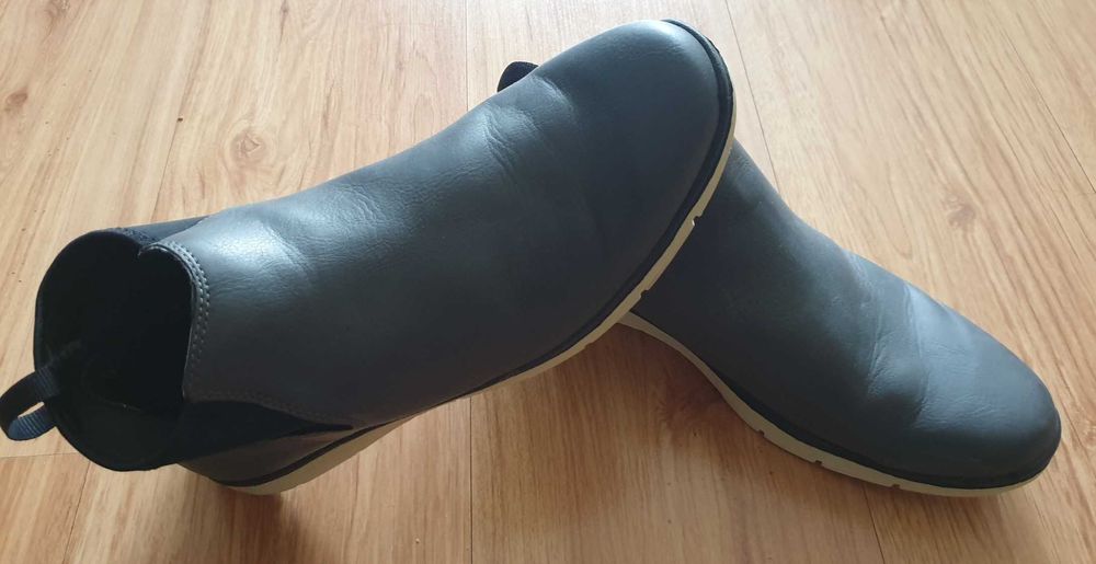 Szare męskie sztyblety roz 45