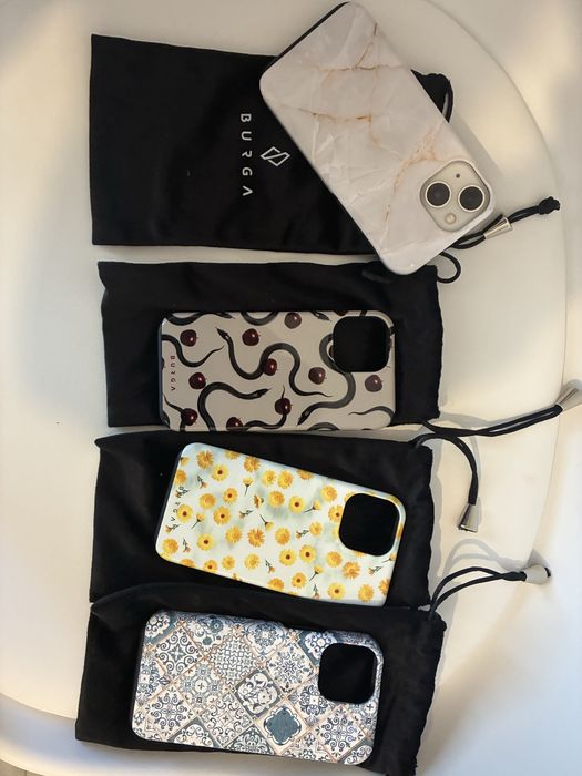 Iphone 13 mini 128GB + 4 capas BURGA